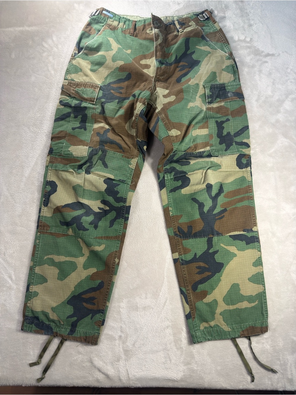 U.S. Military Combat Trousers Woodland Camo Small/Short 8415-01-184-1345